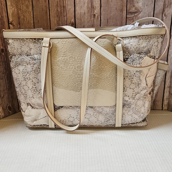 NANETTE LEPORE Clear Tote & Wristlet NWT - Picture 10 of 15